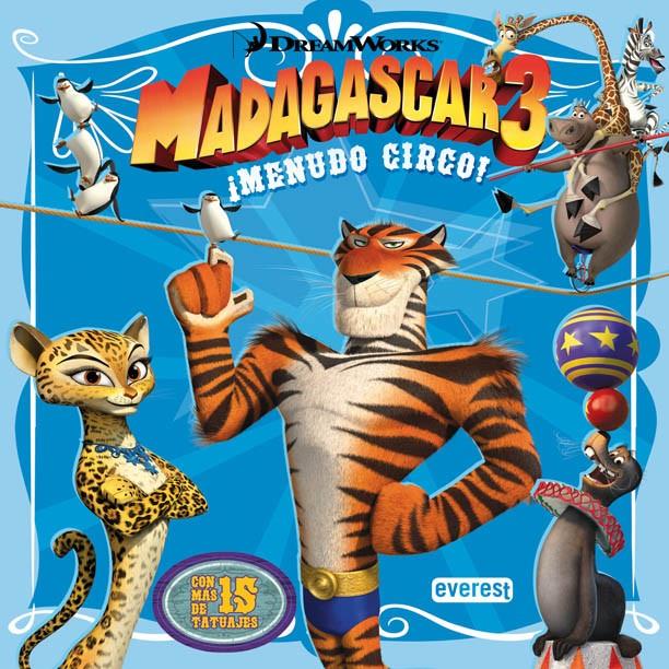 MADAGASCAR 3 ¡MENUDO CIRCO! | 9788444168531 | DREAMWORKS