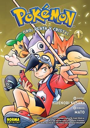 POKEMON 05 ORO PLATA Y CRISTAL 01 | 9788467965001 | HIDENORI KUSAKA & MATO