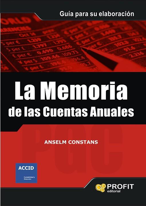 MEMORIA DE LAS CUENTAS ANUALES, LA | 9788496998179 | CONSTANS, ANSELM