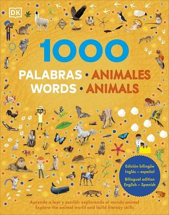 1000 palabras Animales 1000 Words Animals | 9780241702734 | DK