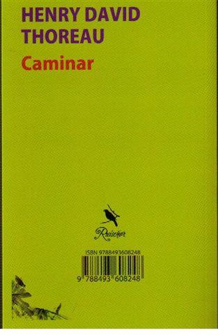 CAMINAR | 9788493608248 | THOREAU, HENRY DAVID