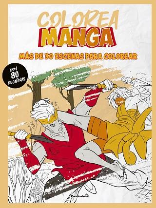 Colorea manga | 9788408279389 | VV.AA.