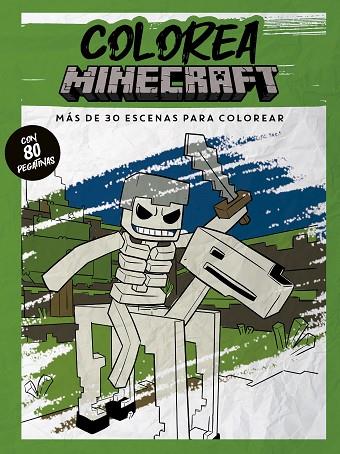 Colorea Minecraft | 9788408279396 | VV.AA.