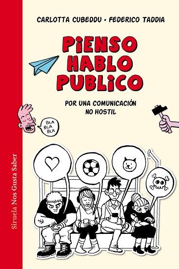 Pienso hablo publico | 9788418436673 | Carlota Cubbedu & Federico Taddia