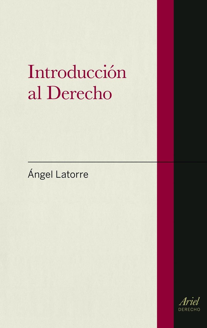 INTRODUCCION AL DERECHO | 9788434470637 | LATORRE, ANGEL