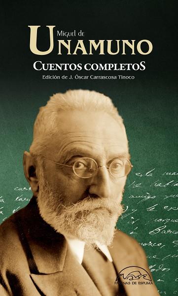 Cuentos completos | 9788483932186 | Miguel de Unamuno