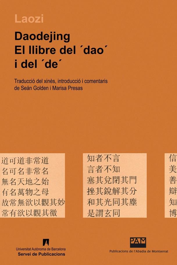 DAODEJING EL LLIBRE DEL DAO I DEL DE | 9788484158028 | LAOZI