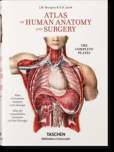 ATLAS OF HUMAN ANATOMY AND SURGERY | 9783836556637 | J.M. BOURGERY & N.H. JACOB