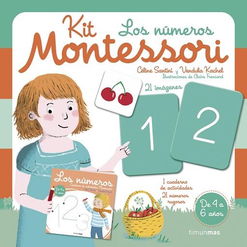 Kit Montessori Los números | 9788408235446 | Céline Santini & Vendula Kachel