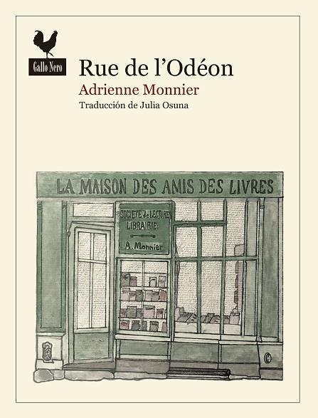 Rue de l'Odeón | 9788419168085 | Adrienne Monnier