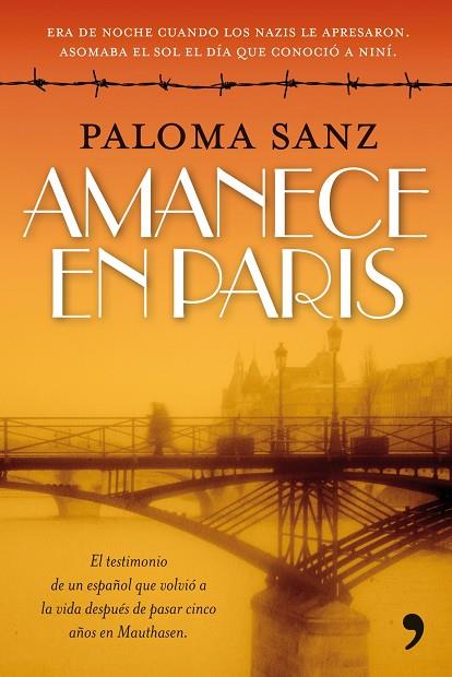 AMANECE EN PARIS | 9788484608929 | PALOMA SANZ