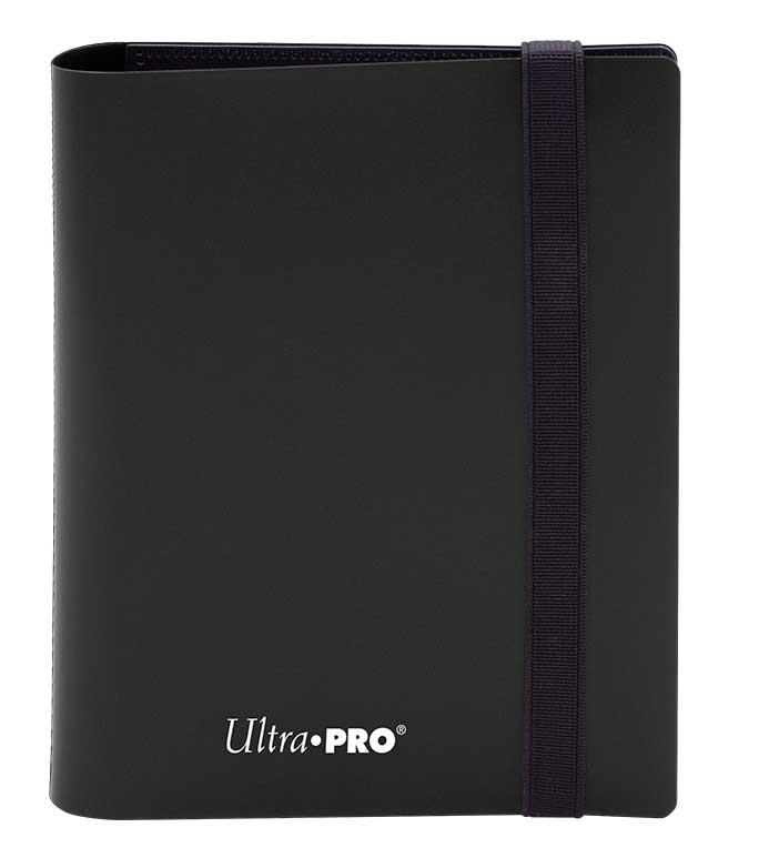 4 POKET PRO-BINDER JET BLACK 160 HOLDS 20 8 POCKET PAGES | 074427153762 | ULTRA PRO