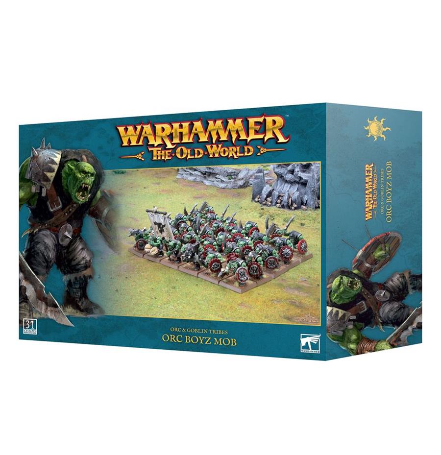 ORC & GOBLIN TRIBES: ORC BOYZ MOB | 5011921206278 | GAMES WORKSHOP