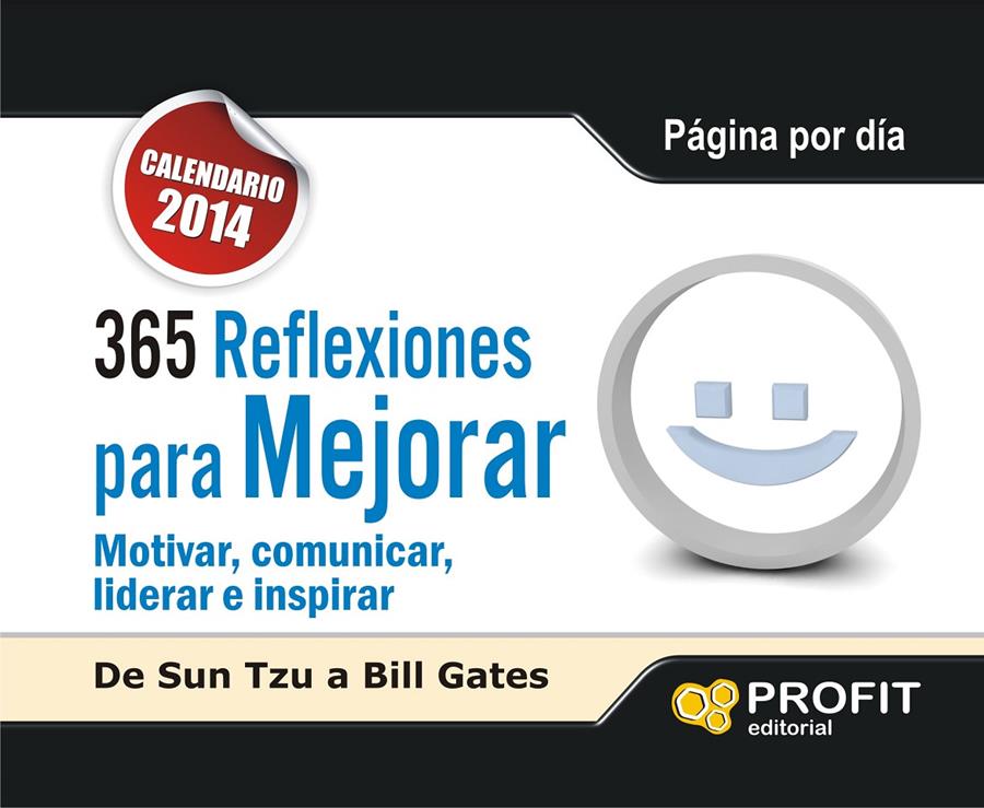 365 REFLEXIONES PARA MEJORAR - CALENDARI 2014 - | 9788415735755