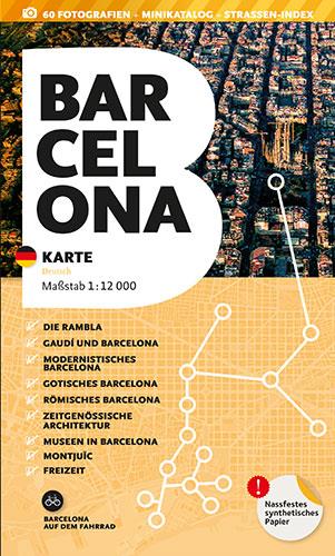 BARCELONA KARTE DEUTSCH | 9788484785668 | VARIOS AUTORES