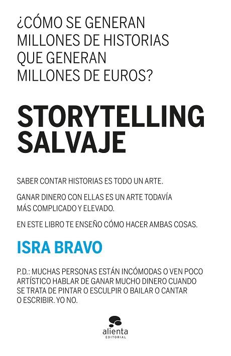 STORYTELLING SALVAJE | 9788413442983 | ISRA BRAVO