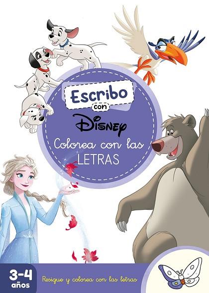 Escribo con Disney Colorea con las letras | 9788419487223 | Disney