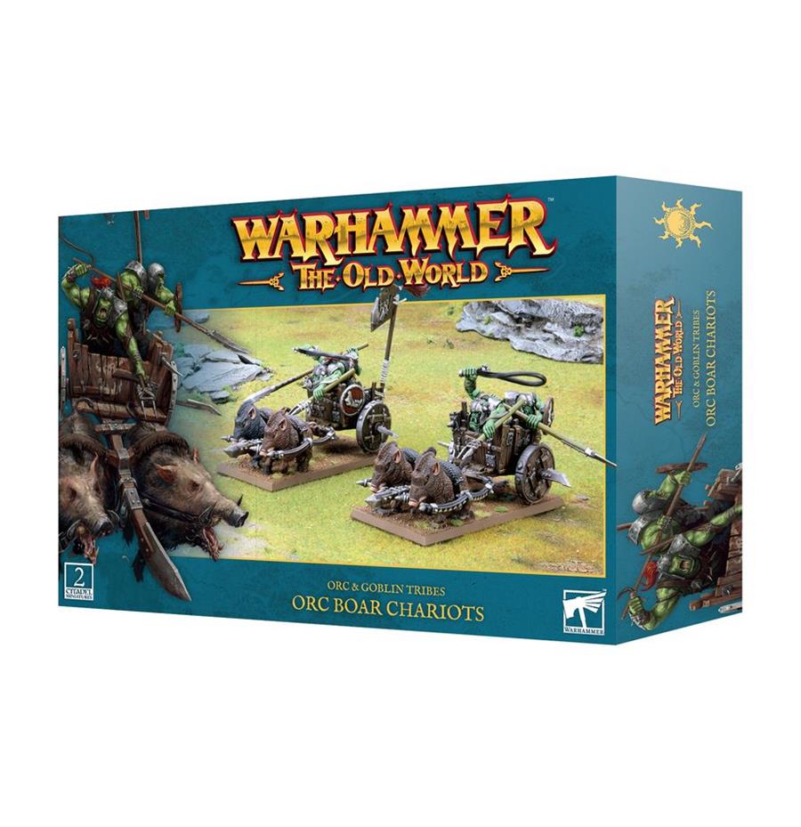 ORC & GOBLIN TRIBES: ORC BOAR CHARIOTS | 5011921206308 | GAMES WORKSHOP