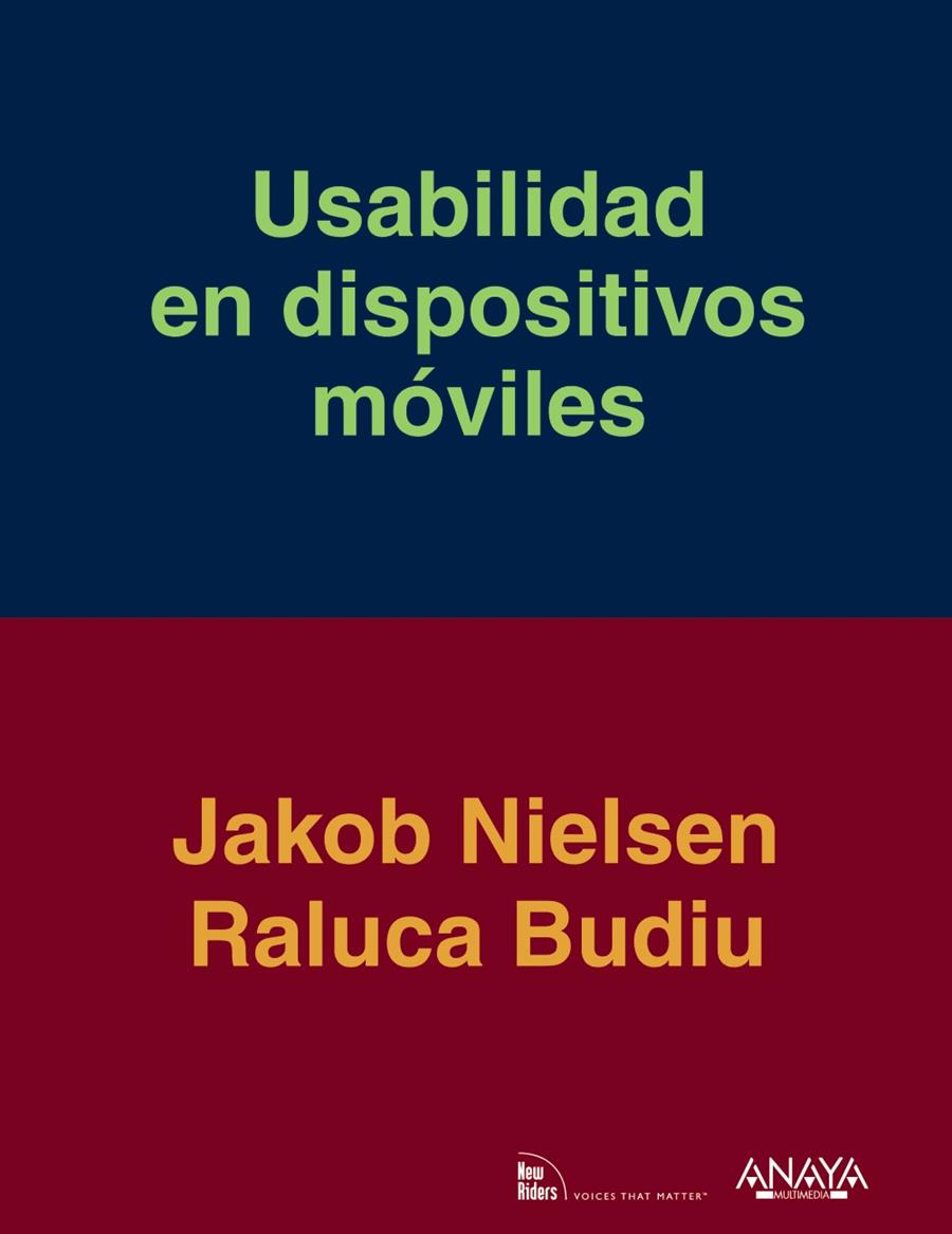 USABILIDAD EN DISPOSITIVOS MOVILES | 9788441533387 | NIELSEN, JAKOB/BUDIU, RALUCA