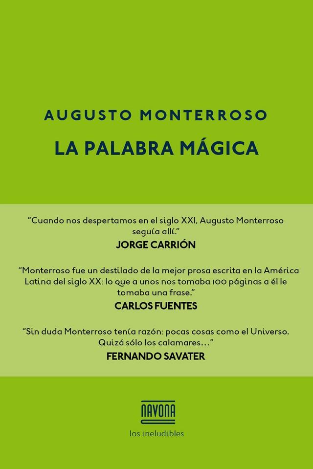 LA PALABRA MAGICA | 9788416259618 | Monterroso, Augusto