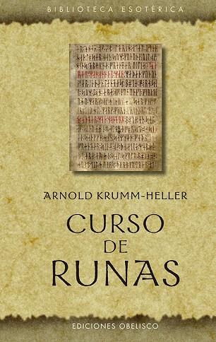 CURSO DE RUNAS | 9788491117698 | ARNOLD KRUMM-HELLER