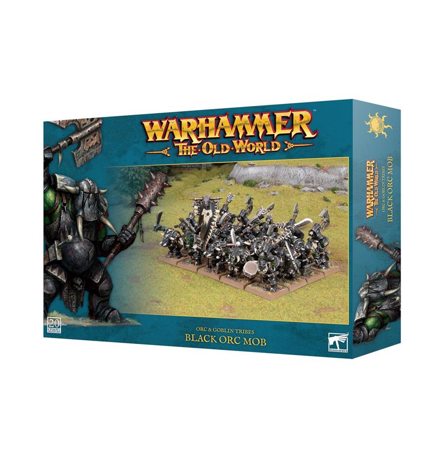 ORC & GOBLIN TRIBES: BLACK ORC MOB | 5011921228096 | GAMES WORKSHOP