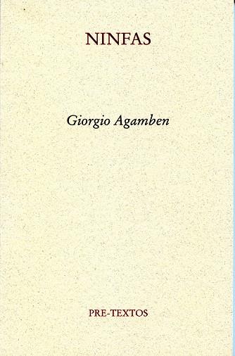 NINFAS | 9788492913435 | AGAMBEN, GIORGIO