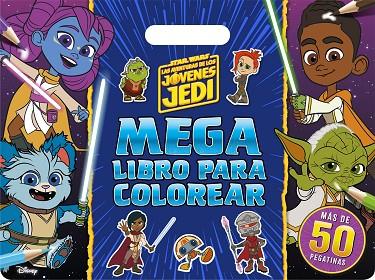 Star Wars Las aventuras de los jovenes Jedi Megalibro para colorear | 9788408283096 | Star Wars