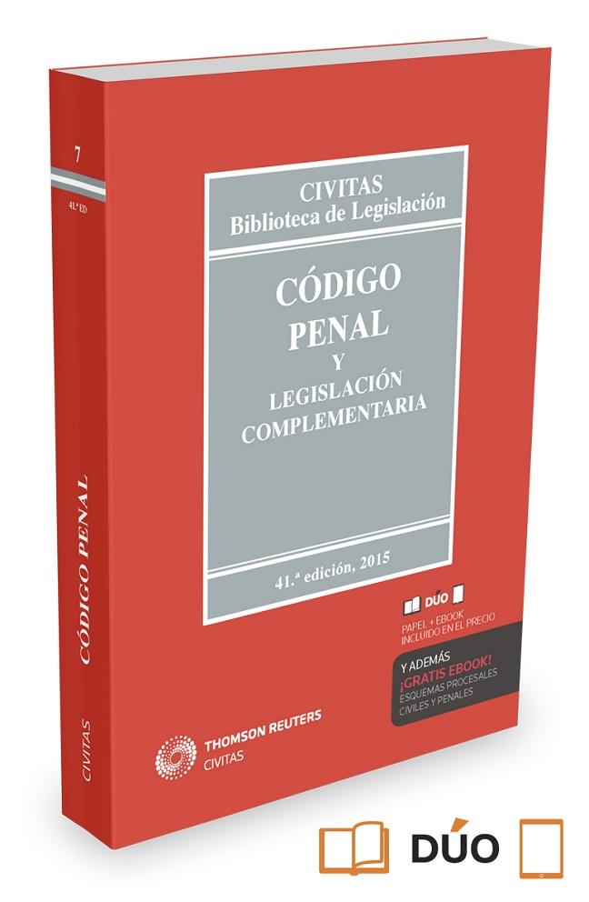 CODIGO PENAL Y LEGISLACION COMPLEMENTARIA  E-BOOK | 9788447051311 | DIAZ-MAROTO  &  VILLAREJO, JULIO