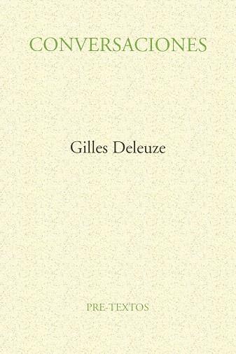 CONVERSACIONES (GILLES DELEUZE) | 9788481910216 | DELEUZE, GILLES