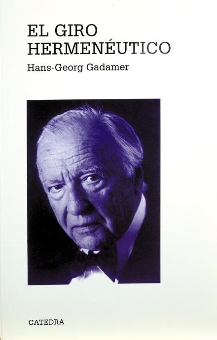 EL GIRO HERMENEUTICO | 9788437616261 | GADAMER, HANS-GEORG