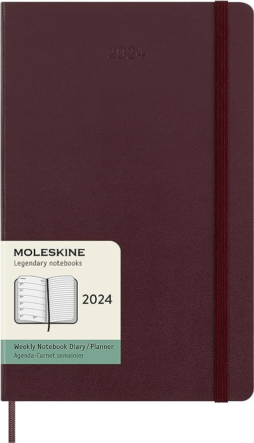 AGENDA 2024 SV LARGE VERMELLA | 8056598857108 | MOLESKINE