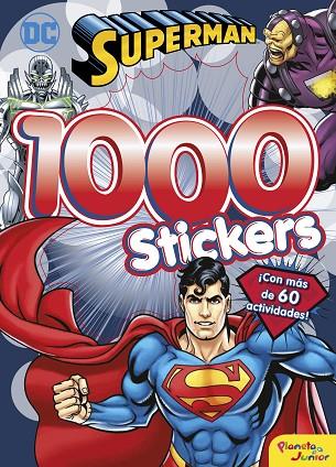 SUPERMAN 1000 STICKERS | 9788408166023 | VVAA