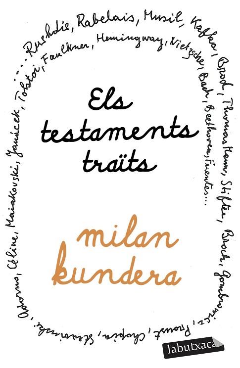 ELS TESTAMENTS TRAITS | 9788419971432 | MILAN KUNDERA