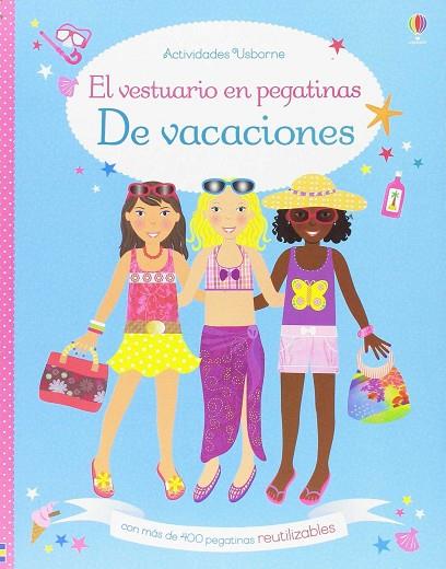 EL VESTUARIO EN PEGATINAS DE VACACIONES | 9781474917056 | LUCY BOWMAN