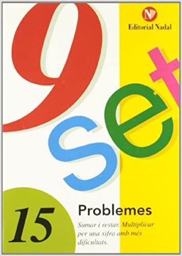 9 SET 15 PROBLEMES | 9788478870417 | R M MARTI FUSTER