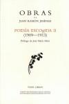 Poesía escogida II | 9788498950694 | Juan Ramón Jiménez