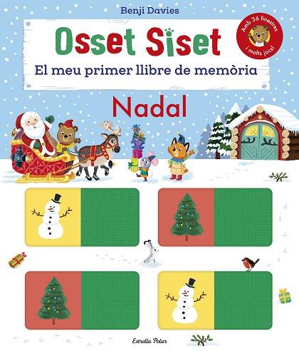 OSSET SISET EL MEU PRIMER LLIBRE DE MEMORIA NADAL | 9788413898292 | BENJI DAVIES