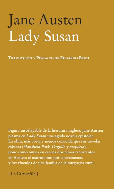 LADY SUSAN | 9788483930687 | JANE AUSTEN