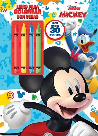 Mickey Libro para colorear con ceras | 9788418940217 | Disney
