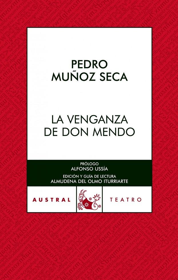 VENGANZA DE DON MENDO, LA | 9788467021899 | MUÑOZ SECA, PEDRO