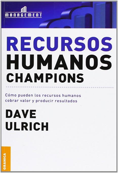 RECURSOS HUMANOS | 9789506412449 | ULRICH, DAVE