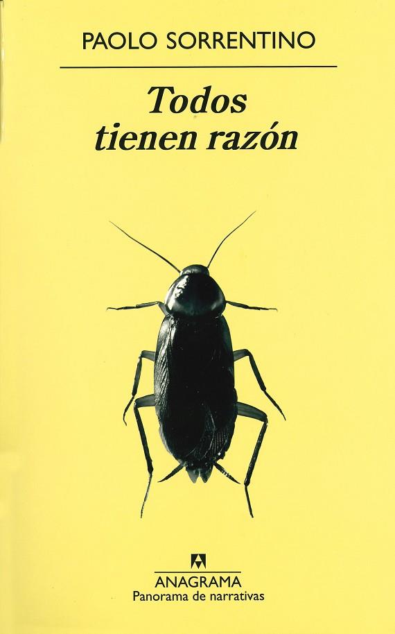 TODOS TIENEN RAZÓN | 9788433975713 | PAOLO SORRENTINO