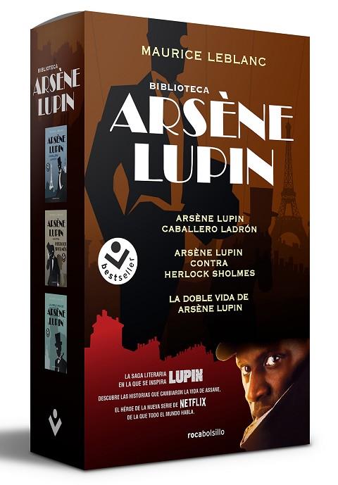 ESTUCHE ARSÈNE LUPIN | 9788417821890 | MAURICE LEBLANC