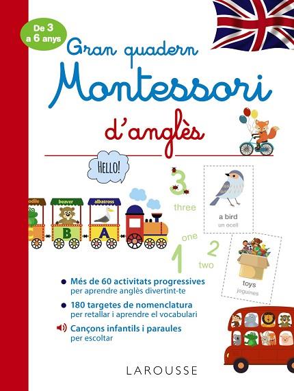 Gran quadern Montessori d'anglès | 9788418100284 | VVAA