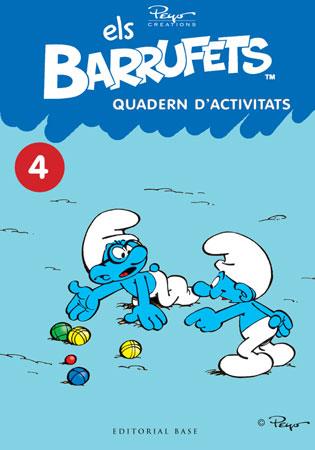 ELS QUADREN D'ACTIVITATS 4 BARRUFETS | 9788415267188 | PEYO