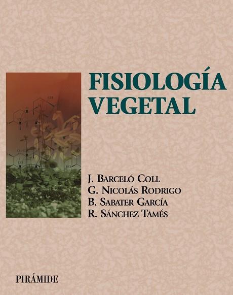 FISIOLOGIA VEGETAL | 9788436815252 | BARCELO COLL, J.