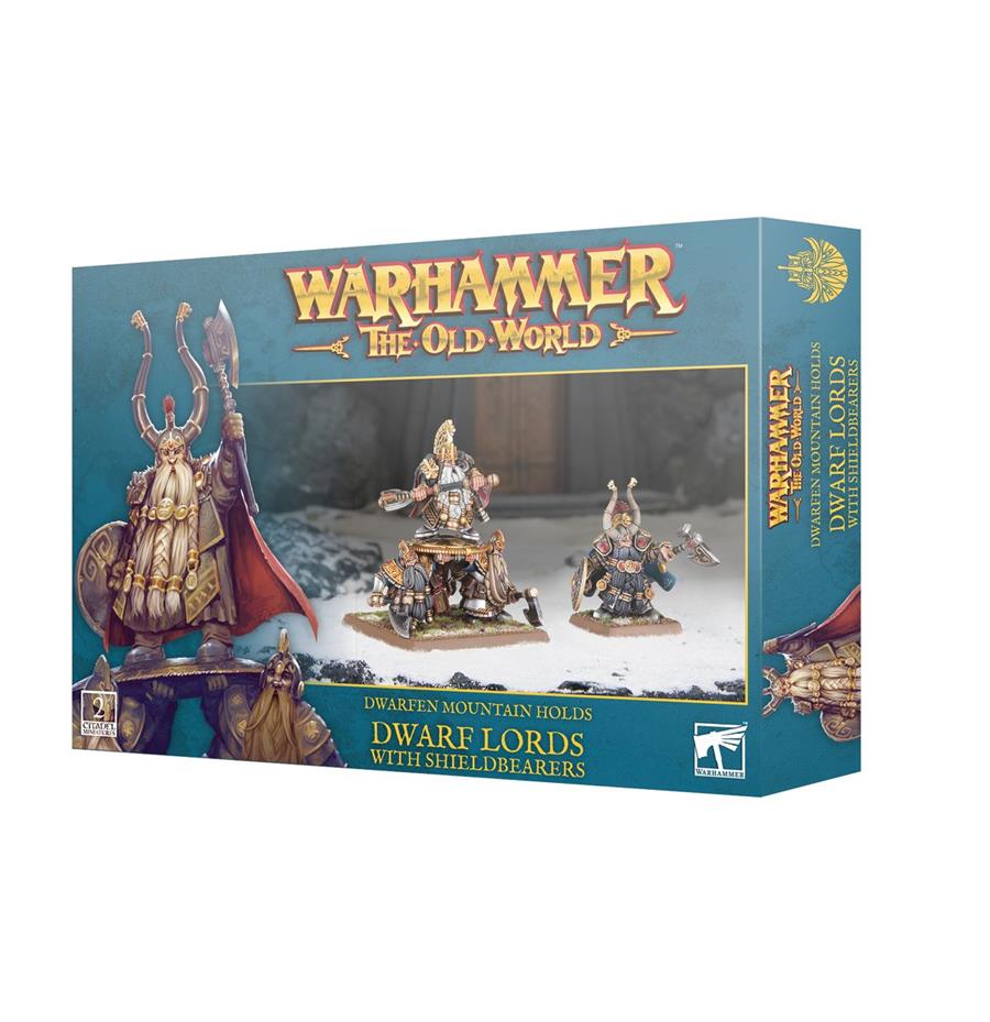 DWARF/M/H: DWARF LORDS W/SHIELDBEARERS | 5011921206858 | GAMES WORKSHOP