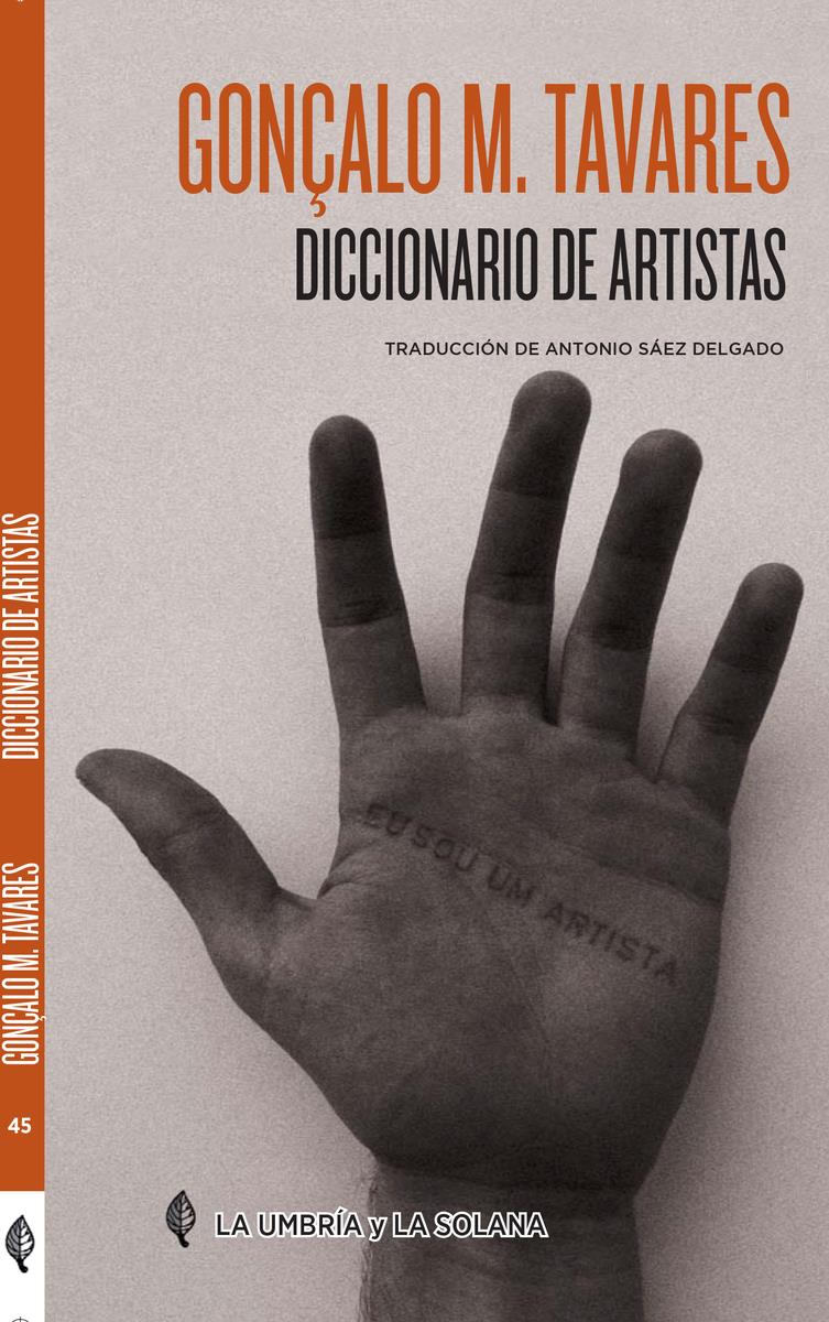 Diccionario de artistas | 9788412624878 | GONÇALO M. TAVARES