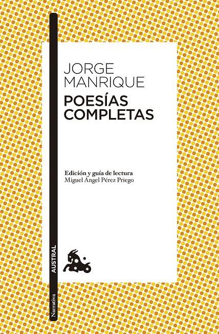 POESIAS COMPLETAS | 9788467042160 | MANRIQUE, JORGE